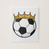 Soccer Crown Queen Legpuzzel (Verticaal)