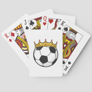 Soccer Crown Queen Pokerkaarten