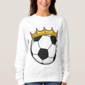 Soccer Crown Queen Trui (Voorkant)