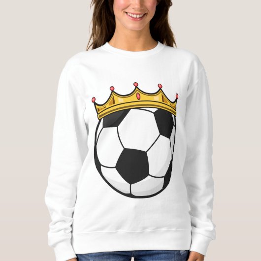 Soccer Crown Queen Trui (Voorkant)