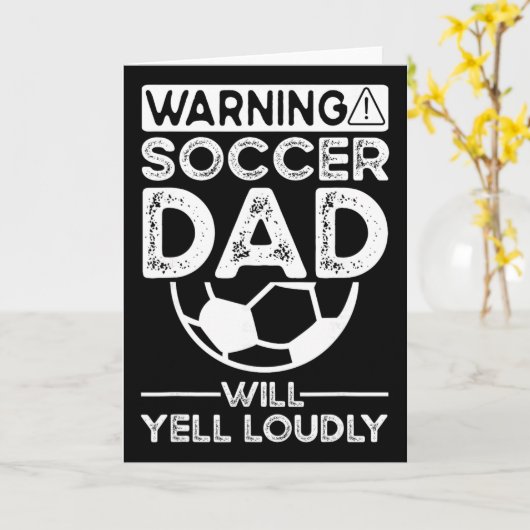 Soccer Dad _7  Kaart (Gele Bloem)