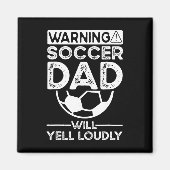 Soccer Dad _7  Magneet (Voorkant)