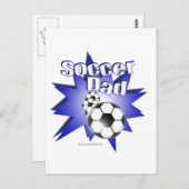Soccer DAD Briefkaart (Voorkant / Achterkant)