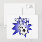 Soccer DAD Briefkaart (Voorkant / Achterkant)