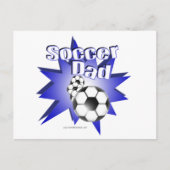 Soccer DAD Briefkaart (Voorkant)