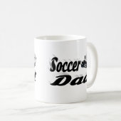 Soccer Dad Fathers Day Koffiemok (Voorkant rechts)