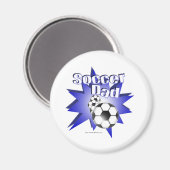 Soccer DAD Magneet (Voorkant / Achterkant)