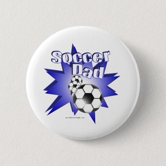 Soccer DAD Ronde Button 5,7 Cm (Voorkant)