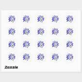 Soccer DAD Ronde Sticker (Vel)