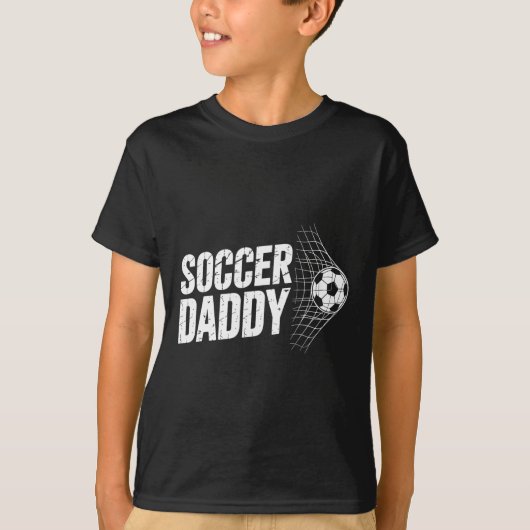 Soccer Daddy Byll And Net Sport Fathers Footbyll G T-shirt (Voorkant)