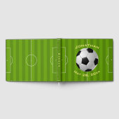Soccer Design Guest Book Gastenboek (Volledig)