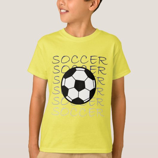 Soccer Design T-shirt (Voorkant)