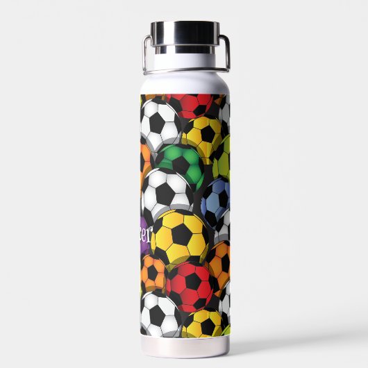 Soccer Design Thor Cooper Vacuum Insulated  Waterfles (Achterkant)