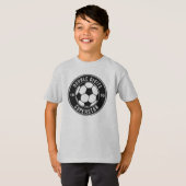 Soccer Double Digits Superstar 10th BIRTHDAY T-shirt (Voorkant volledig)