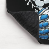 Soccer Drip Number 67 Boys Soccer Goalkeeper 67 Muismat (Hoek)