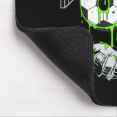 Soccer Drip Number 67 Boys Soccer Player 67 Footba Muismat (Hoek)