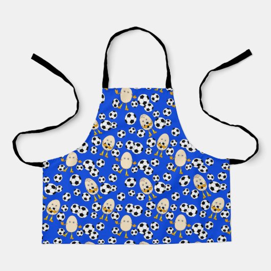 Soccer Egghead Pattern Schort (Voorkant)