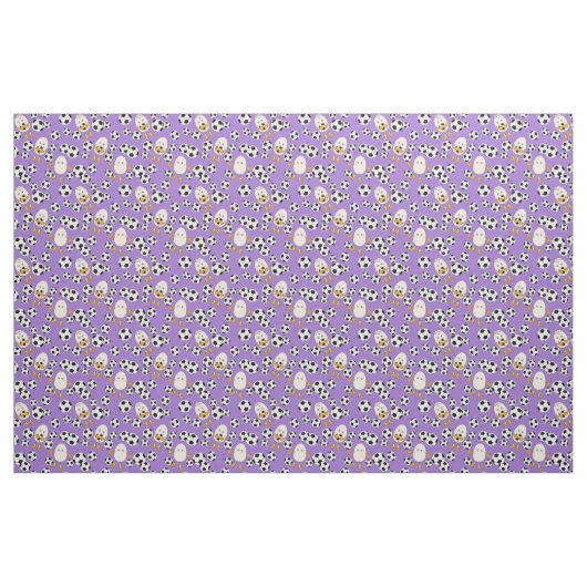 Soccer Egghead Pattern Stof (Yard (91,4 cm))