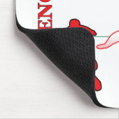 Soccer England Mousepad Muismat (Hoek)