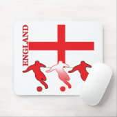 Soccer England Mousepad Muismat (Met muis)