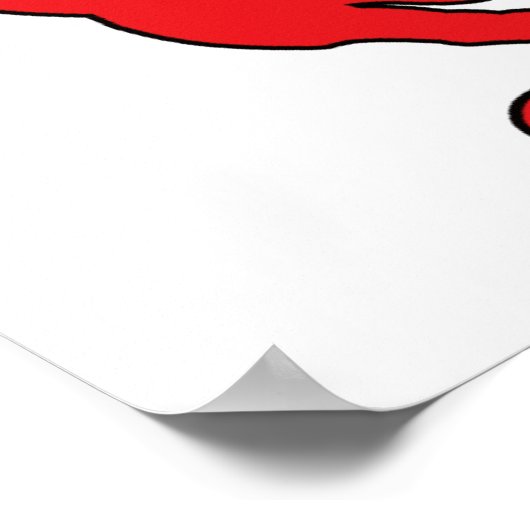 Soccer England Poster (Hoek)