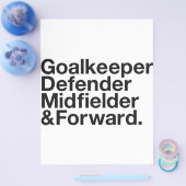 SOCCER Fan Flyer (Enkel)