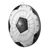 Soccer Fan Gift Ideeën Dartbord (Voorkant Rechts)