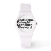 SOCCER Fan Horloge (Voorkant)