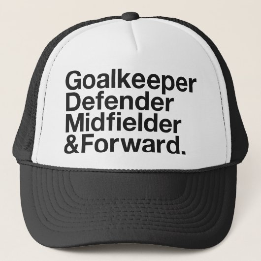 SOCCER Fan Trucker Pet (Voorkant)