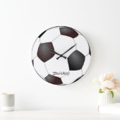 Soccer Fan Wall Clock Grote Klok (Huis)