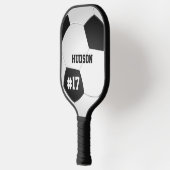 Soccer Fans Player Number en Name Pickleball Paddle (Links)