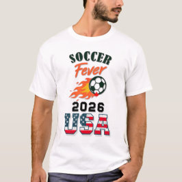 SOCCER FEVER 2026 USA Fan Gear Limited Edition T-shirt