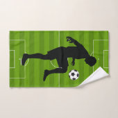 Soccer Field Design Towel Set Bad Handdoek (Handdoek)