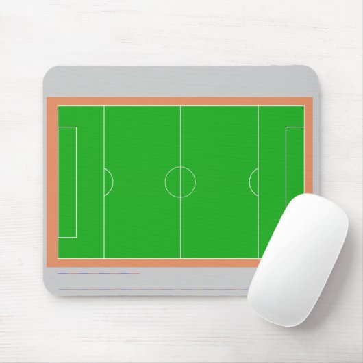Soccer Field Mousepad Muismat (Met muis)