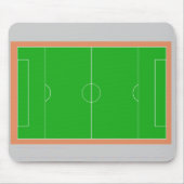 Soccer Field Mousepad Muismat (Voorkant)