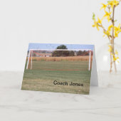 SOCCER FIELD NOTECARDS KAART (Gele Bloem)
