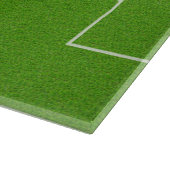 Soccer Field Pattern op Grass Snijplank (Hoek)