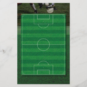 Soccer Field Stationery Briefpapier