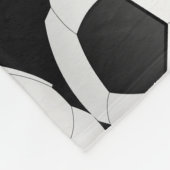 Soccer Fleece Blanket Sports Player Fans Athletles (Hoek)