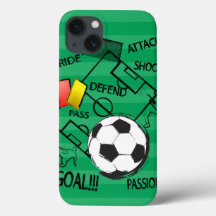 Soccer Football Attack Goal Case-Mate iPhone Case