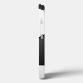 Soccer Football Ball Player Number Monogram Case-Mate iPhone Case (Achterkant / Links)