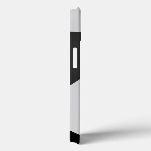 Soccer Football Ball Player Number Monogram Case-Mate iPhone Case (Achterkant / Rechts)