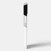 Soccer Football Ball Player Number Monogram Hoesje (Achterkant / Rechts)