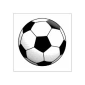 Soccer Football Ball Rubberstempel (Afrduk)