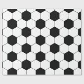 Soccer Football Ball Texture Cadeaupapier (Vlak)