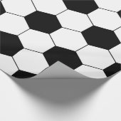 Soccer Football Ball Texture Cadeaupapier (Hoek)