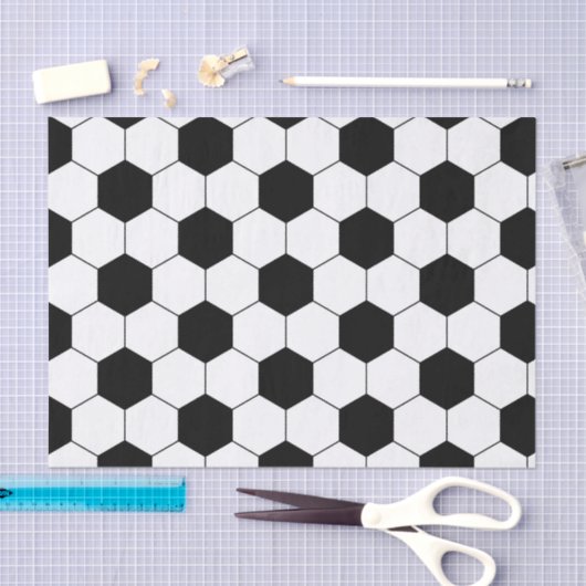 Soccer Football Ball Texture Tissuepapier (Craft)