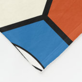 Soccer Football Fleece Deken (Hoek)