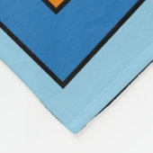 Soccer Football Fleece Deken (Hoek)