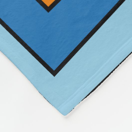 Soccer Football Fleece Deken (Hoek)